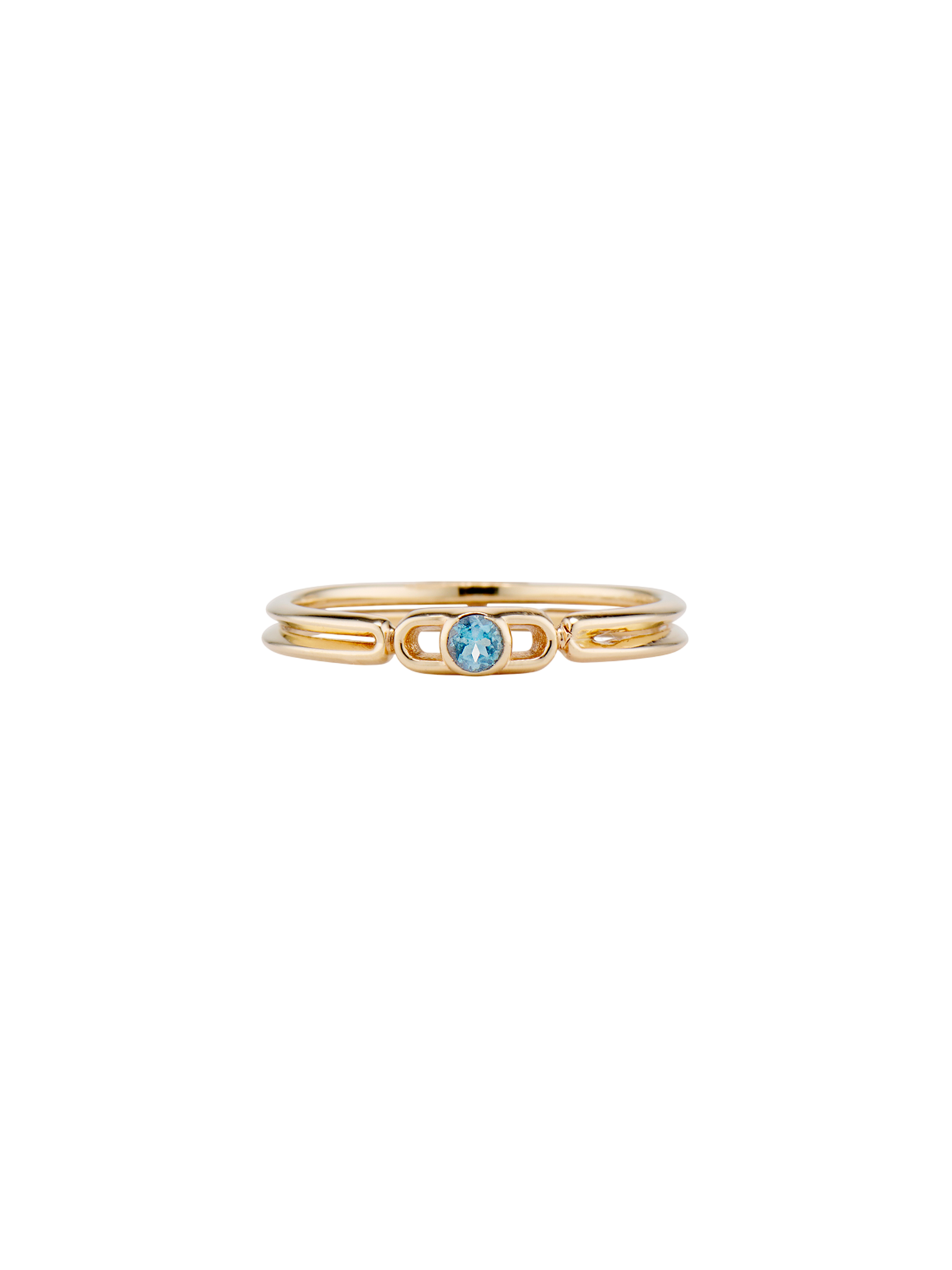 Encounter ring - aquamarine